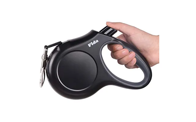 Fida Retractable Dog Lead - 5m Extendable Dog Lead For Large Dog Up To 50kg With Anti-chew Wire 360â Tangle Free Strong 