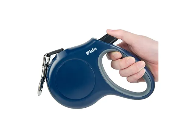 Fida Retractable Dog Lead - 5m Extendable Dog Lead For Large Dog Up To 50kg With Anti-chew Wire 360â Tangle Free Strong 