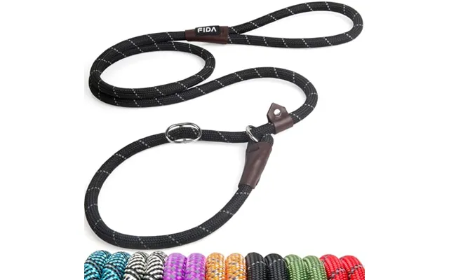 Fida Slip Lead For Dogs - 1.8m 6ft Anti Pull Dog Leads