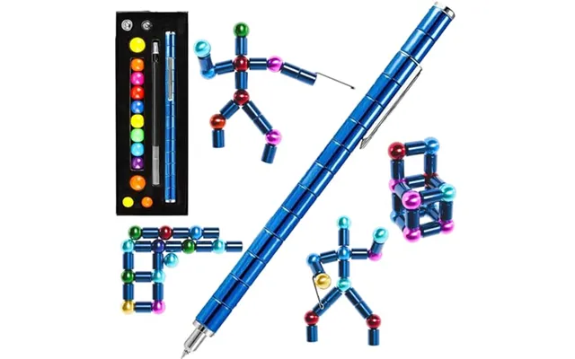Fidget Magnetic Pen - Decompression Ballpoint Magnet Pen Birthday Gifts For Men Teen