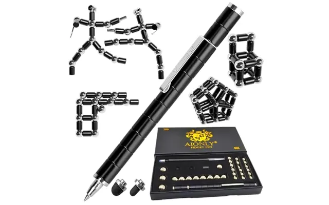 Fidget Magnetic Pen - Decompression Ballpoint Magnet Pen Birthday Gifts For Men Teen