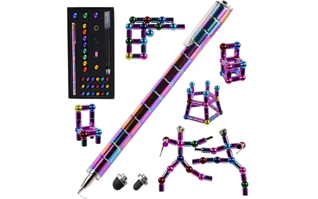 Fidget Magnetic Pen - Decompression Ballpoint Magnet Pen Fidget Toys Gifts For Men Teen