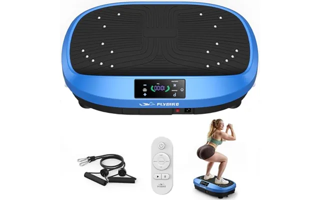 Flybird New Upgrade Vibration Plate,120 Intensity Levels 5 Programs For Lymphatic Drainage Whole Body Weight Loss Exerci