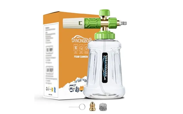 Foam Cannon Compatible With 1 4 Quick Connect Pressure Washer - 1l Adjustable Snow Foam Lance Soap Dispenser With New Ge product image