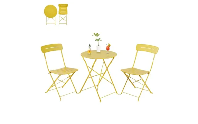 Grand Pation Garden Furniture Set - Outdoor Bistro Table And Chairs Set Of 2