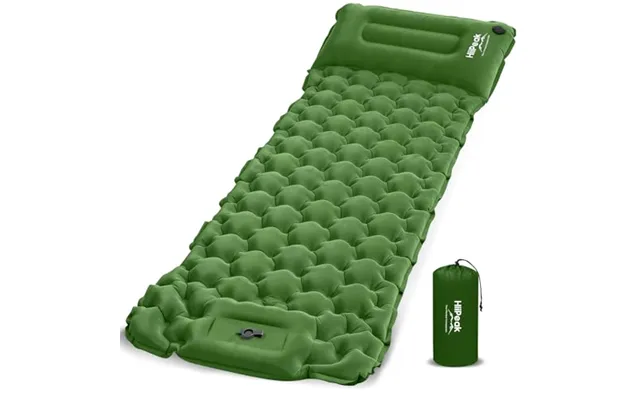 Hiipeak Camping Sleeping Pad - Suede Top Camping Mat With Pillow