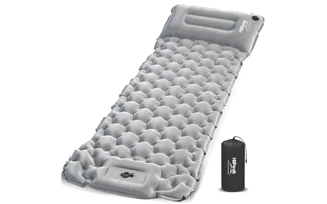 Hiipeak Camping Sleeping Pad - Suede Top Camping Mat With Pillow