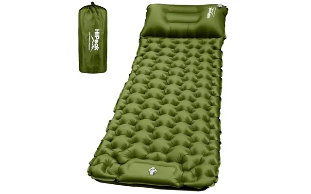 Hiipeak Camping Sleeping Pad - Ultralight Camping Mat With Pillow Built-in Foot Pump Inflatable Sleeping Pads Compact Fo