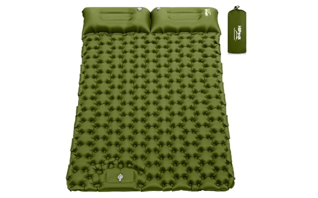 Hiipeak Camping Sleeping Pad - Ultralight Camping Mat With Pillow Built-in Foot Pump Inflatable Sleeping Pads Compact Fo