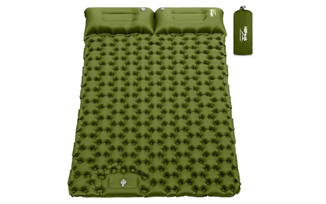 Hiipeak Camping Sleeping Pad - Ultralight Camping Mat With Pillow Built-in Foot Pump Inflatable Sleeping Pads Compact Fo