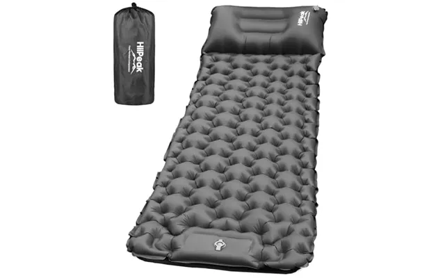 Hiipeak Camping Sleeping Pad - Ultralight Camping Mat With Pillow Built-in Foot Pump Inflatable Sleeping Pads Compact Fo