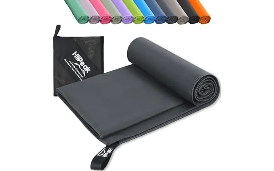 Hiipeak Large Microfibre Towel 180x90cm Compact Camping Beach Towel - Quick Dry Lightweight Absorbent Sports Gym Swimmin