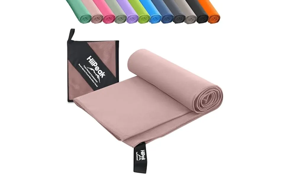 Hiipeak Microfibre Towel Compact Camping Beach Towel - Quick Dry Lightweight Absorbent Sports Gym Swimming Hiking Drying