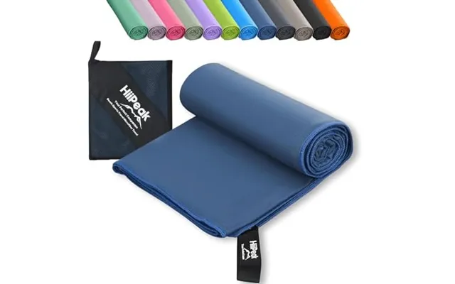 Hiipeak Microfibre Towel Compact Camping Small Gym Towel Face And Hand Towel - Quick Dry Lightweight Absorbent Sports Gy