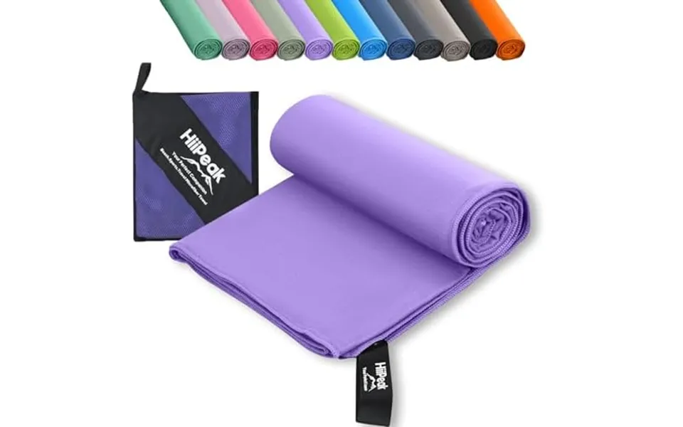 Hiipeak Microfibre Towel Compact Camping Small Gym Towel Hand Towel - Quick Dry Lightweight Absorbent Sports Gym Swimmin
