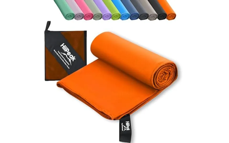 Hiipeak Microfibre Towel Compact Camping Small Gym Towel Hand Towel - Quick Dry Lightweight Absorbent Sports Gym Swimmin