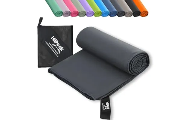 Hiipeak Small Microfibre Gym Towel For Active Sports 40x80cm Running, Perfect For Athletes Training Outdoors - Quick Dry
