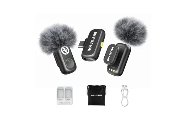 Hollyland Lark A1 2tx Usb-c Rx - Wireless Microphone For Iphone & Android