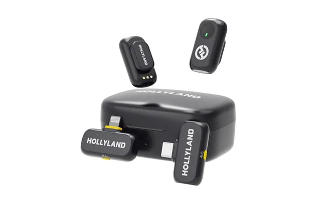 Hollyland Lark A1 Combo 2tx 2rx Charging Case Wireless Magnetic Microphone