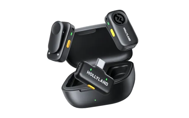 Hollyland Lark A2 2tx 1rx Charging Case Wireless Microphone - Ai Auto-limit