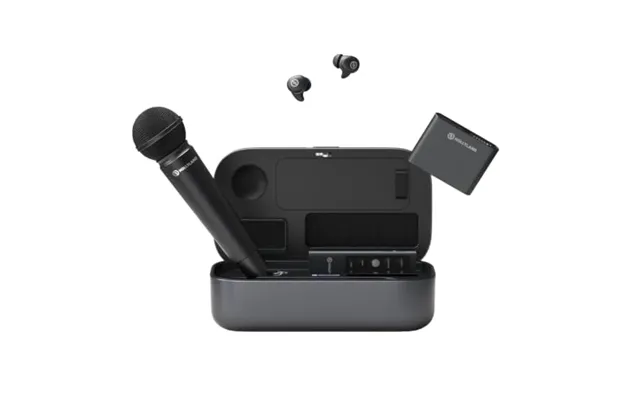 Hollyland Melo P1 Ultimate Combo Wireless Real-time Vocal Mixing System Space Gray - With Smart Audio Mixer Tws Monitor