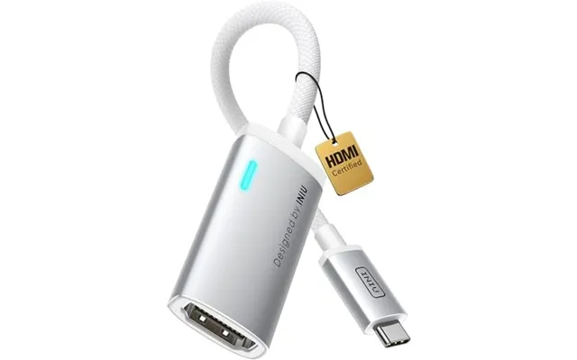 Iniu Usb C To Hdmi Adapter - Original Hdmi Certified With Smart Diagnostic Led