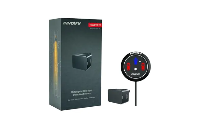 Innovv Thirdeye Motorcycle Blind System With Voice Alert And Indicators - Waterproof Assist