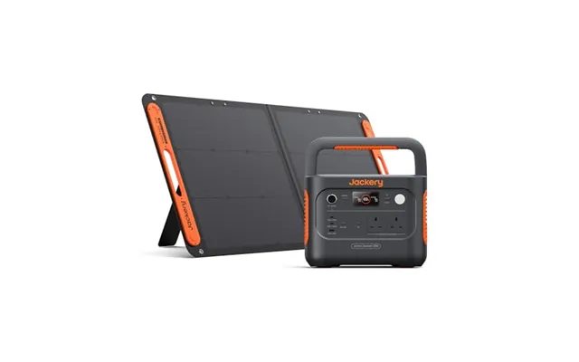 Jackery Solar Generator 1000 V2 With 100w Solar Panel - 1kwh Power Station 1070wh Lifepo4 Battery,1500w Ac & 100w Usb-c 