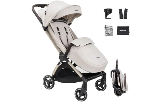 Jovikids Ayla One-hand Fold Pushchair - Shock-absorbing