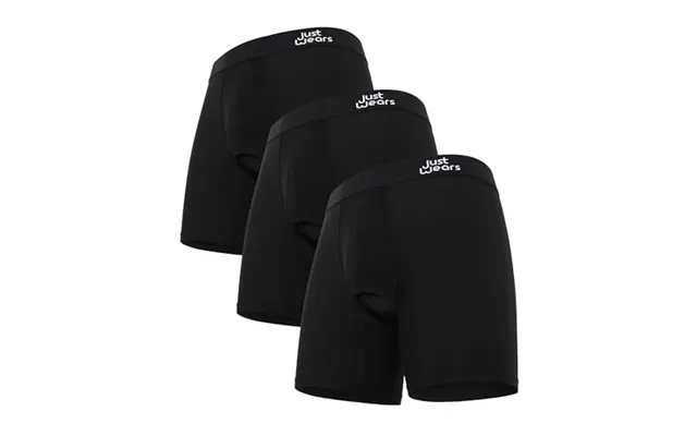 Justwears Active Mens Boxer Briefs - 3 Pack Breathable Anti-chafe Underwear With Pouchtechâ Support Moisture-wicking Mic