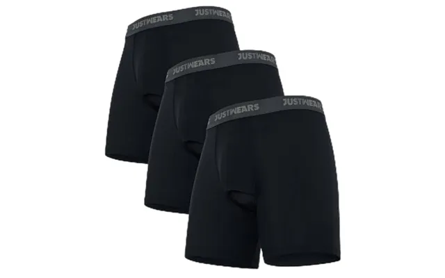 Justwears Active Mens Boxer Briefs - 3 Pack Breathable Anti-chafe Underwear With Pouchtechâ Support Moisture-wicking Mic