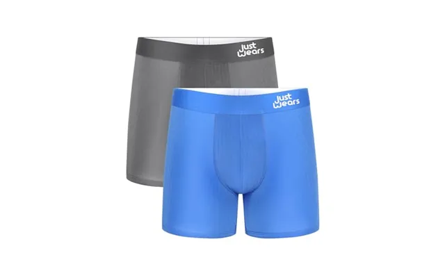 Justwears Everyday & Active Mens Boxer Briefs - 2 Pack Breathable Anti-chafe Underwear With Moisture-wicking Micromodal 
