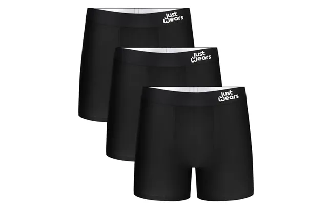 Justwears Everyday Mens Boxer Briefs - 3 Pack Breathable Anti-chafe Underwear With Moisture-wicking Micromodal Air Cool 