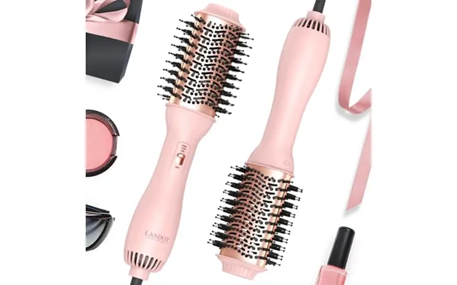 Landot Blow Dry Hair Brush 60mm - One Step Hair Dryer & Volumiser For Smooth