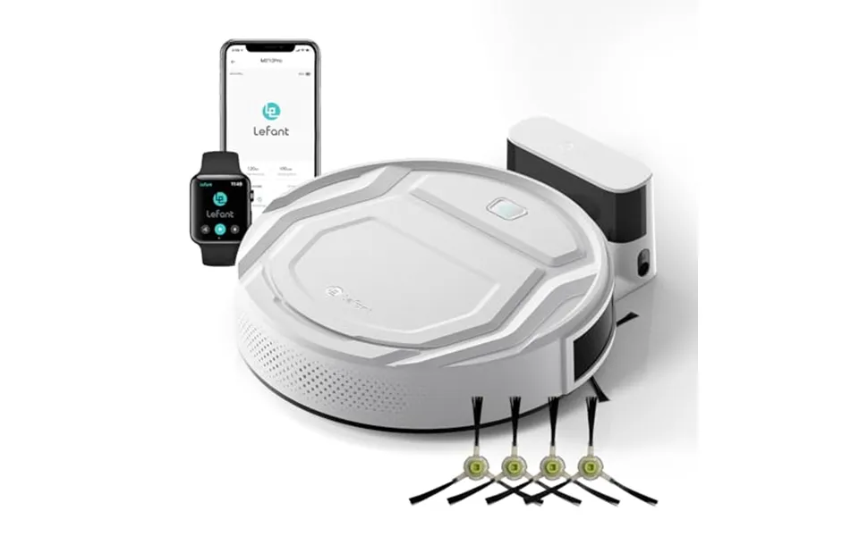 Lefant M210 Robot Vacuum Cleaner 2200pa Strong Suction - 7.8cm Ultra-thin For Low Carpet & Hard Floors