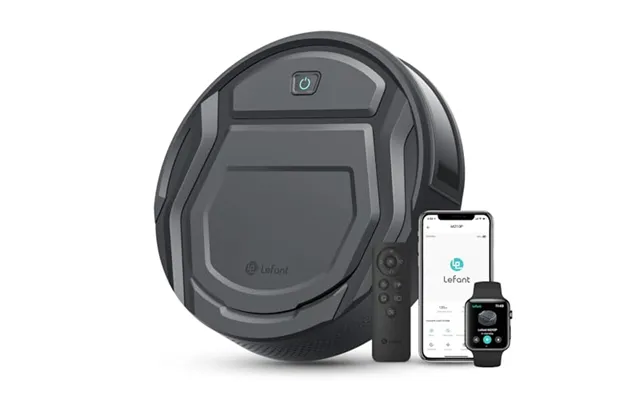 Lefant M210p Robot Vacuum Cleaner With Remote Control Grey