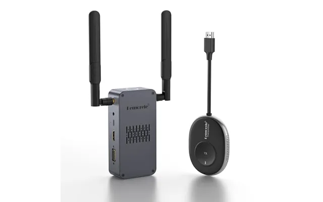 Lemorele 2025 Version 50m 5g Wireless Hdmi Transmitter Receiver Supports Up To 8 Tx For 1 Rx - 1 Source Displayed At A T