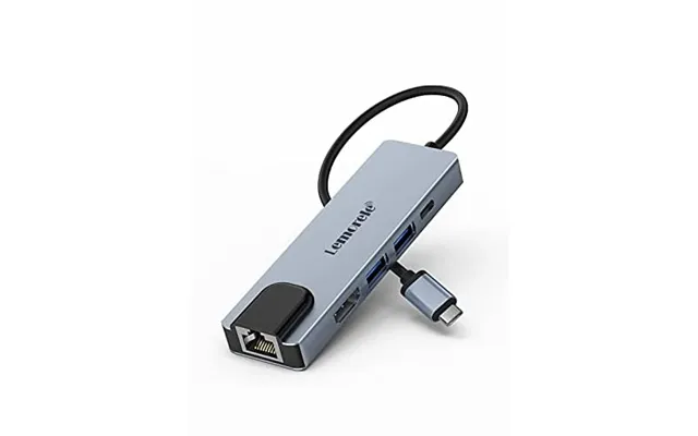 Lemorele 6-in-1 Usb C Hub With 4k Hdmi - Ethernet