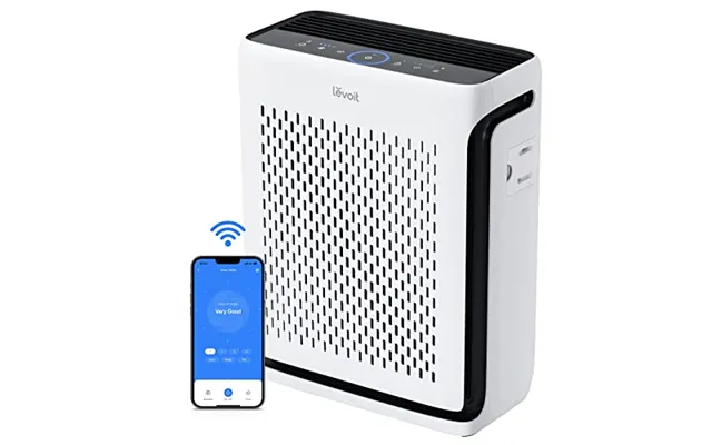 Levoit Smart Hepa Air Purifier For Bedroom Home - Washable Pre-filter