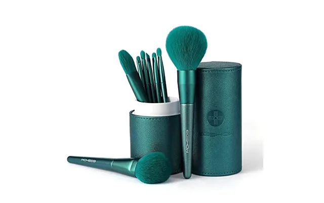 Makeup Brushes Sets With Cylinder Box - Eigshow 8 Pcs Professional Makeup Brush Set Synthetic Cosmetics Foundation Powde