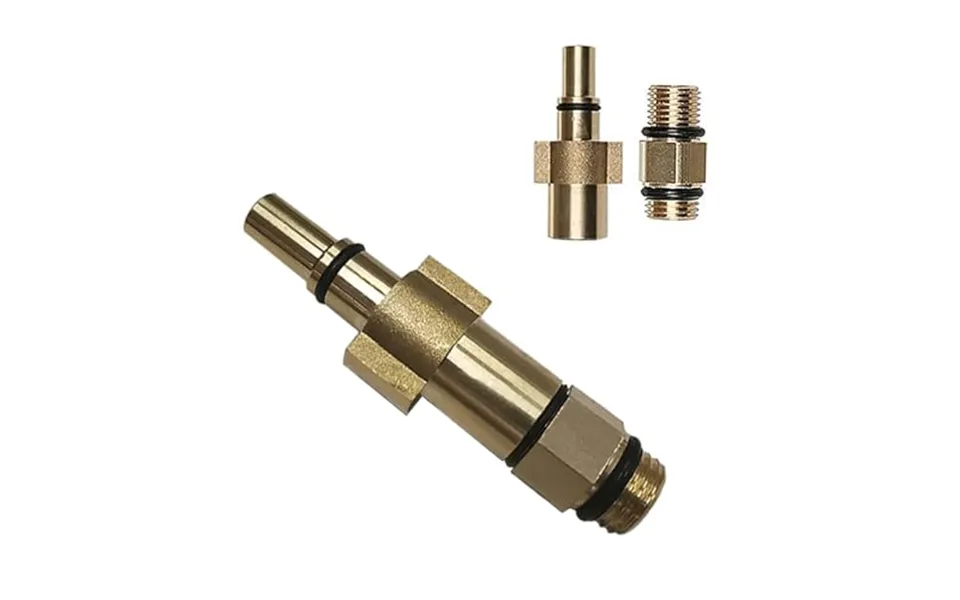 Male Thread Adapter And 1 4 Pressure Washer Foam Cannon Sprayer Copper Connector Snow Foam Lance Soap Dispenser Adaptor 