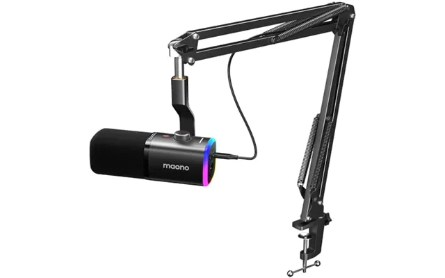 Maono Dynamic Gaming Microphone With Boom Arm Xlr Usb Podcast Microphone With Software - Mute Button