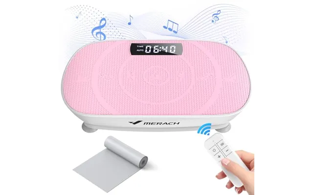 Merach Cv30 Pro Powerful Vibration Plate Exercise Machine Pink