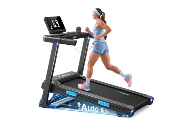 Merach Performance Folding Treadmill For Home - Heavy-duty Reinforced Steel Frame