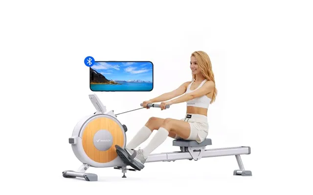 Merach Rowing Machine For Home Gym - 16 Resistance Levels