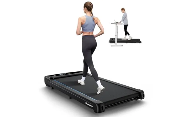 Merach Walking Pad Treadmill For Home & Office - 3 In 1 Under Desk Treadmill With Optional 9% Auto Incline