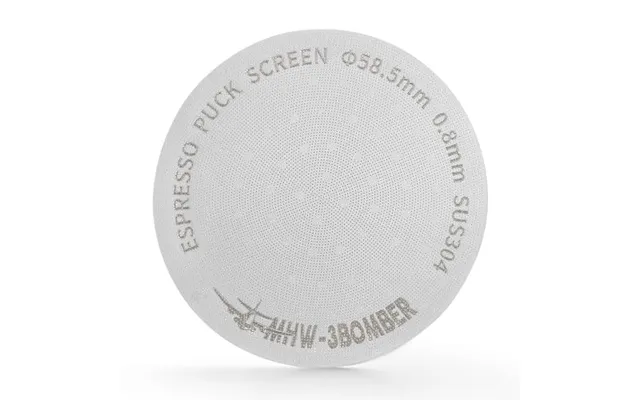 Mhw-3bomber 58.5mm Espresso Puck Screen Metal Coffee Filter Reusable Espresso Filters For 58mm Portafilter Basket 0
