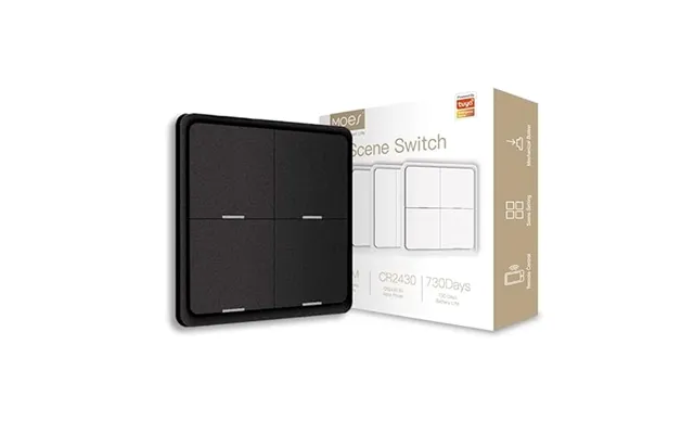 Moes Scene Switch - Zigbee Wireless 12 Scene