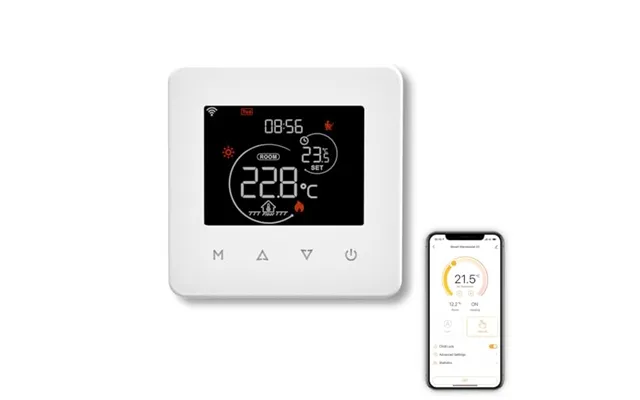 Moes Smart Wifi Thermostat Water Gas Boilers Heating - Schedule And Remote Control