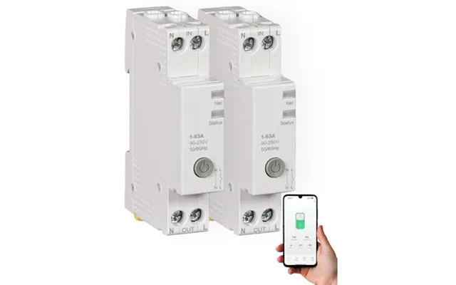 Moes Wifi Smart Circuit Breaker - Din Rail Relay